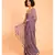 Suta Women Lavender Solid Pure Cotton Saree