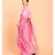 Suta Pink & White Printed Pure Cotton Saree