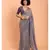 Suta Blue pure cotton solid Saree