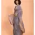 Suta Blue pure cotton solid Saree
