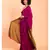 Suta Pink & Gold-Toned cotton colorblocked Saree
