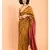 Suta Gold & pink-Toned Cotton Colourblocked Saree