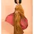 Suta Gold & pink-Toned Cotton Colourblocked Saree