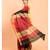 Suta Maroon ,Black & beige Colourblocked stripes Saree