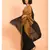 Suta Gold Black-Toned Cotton Colourblocked Saree
