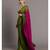 Suta Green & Pink cotton Colourblocked Saree