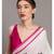 Suta White Black Floral Printed Pure Cotton Saree