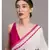 Suta White Black Floral Printed Pure Cotton Saree