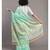 Suta Turquoise Blue  Gold-Toned Ethnic Motifs Jamdani Saree