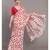 Suta Women White & Red Floral printed Pure Cotton Saree