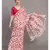 Suta Women White & Red Floral printed Pure Cotton Saree