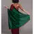 SutaWomen Maroon Green Colourblocked Cotton Blend Saree