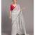 Suta White & Black printed Pure Cotton Saree