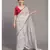 Suta White & Black printed Pure Cotton Saree