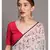 Suta White & Black printed Pure Cotton Saree