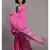 Suta Pink & White Pure Cotton Woven Saree