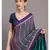 Suta Blue stripes Pure Cotton woven Saree