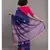 Suta Women Blue pink Ethnic Motifs Handloom Cotton Woven Saree