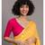 Suta Yellow & White Woven Pure Cotton Handloom Saree