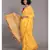 Suta Yellow & White Woven Pure Cotton Handloom Saree