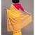 Suta Yellow & White Woven Pure Cotton Handloom Saree