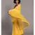 Suta Women Yellow  Black polka printed Pure Cotton Saree