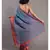 Suta Blue  Coral Floral Motifs woven Pure Cotton Saree