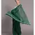 Suta Women Green White Floral printed Pure Cotton Saree