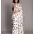 Suta White Brown Porcupine Printed Pure Cotton Saree