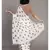Suta White Brown Porcupine Printed Pure Cotton Saree