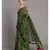 Suta Women Green  Brown Pure Cotton Handblock printed Saree