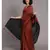 Suta Rust & Black Cotton Blend Colourblocked Saree