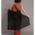 Suta Rust & Black Cotton Blend Colourblocked Saree