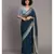 Suta Blue  Grey Woven Design Pure Cotton Handloom Saree