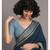Suta Blue  Grey Woven Design Pure Cotton Handloom Saree
