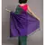 Suta Teal  Blue Colourblocked Cotton Saree
