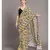 Suta Women White  Yellow Floral Pure Cotton Saree
