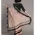 Suta Women Beige  Black Pure Cotton solid Ruffle Saree