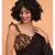 Suta Black Pure Cotton Solid Ruffle Saree