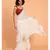 Suta White Pure Cotton Solid Ruffle Saree