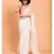 Suta White Gold-Toned Zari border Pure Cotton Solid Saree