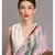 Suta Women Peach  Brown Cotton Tie and Dye Saree