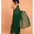 Suta Green & Red Solid Pure Cotton Saree