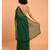 Suta Green & Red Solid Pure Cotton Saree