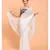 Suta Women White & Blue Solid Cotton Saree