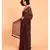 Suta Women Maroon  Black stripes Pure Cotton Saree