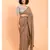 Suta Brown stripes Pure Cotton Saree