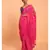 Suta Pink Floral motif Poly Cotton Saree