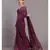 Suta Purple Black Floral Pure Cotton Printed Saree