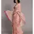 Suta Beige Pink Floral Pure Cotton Printed Saree